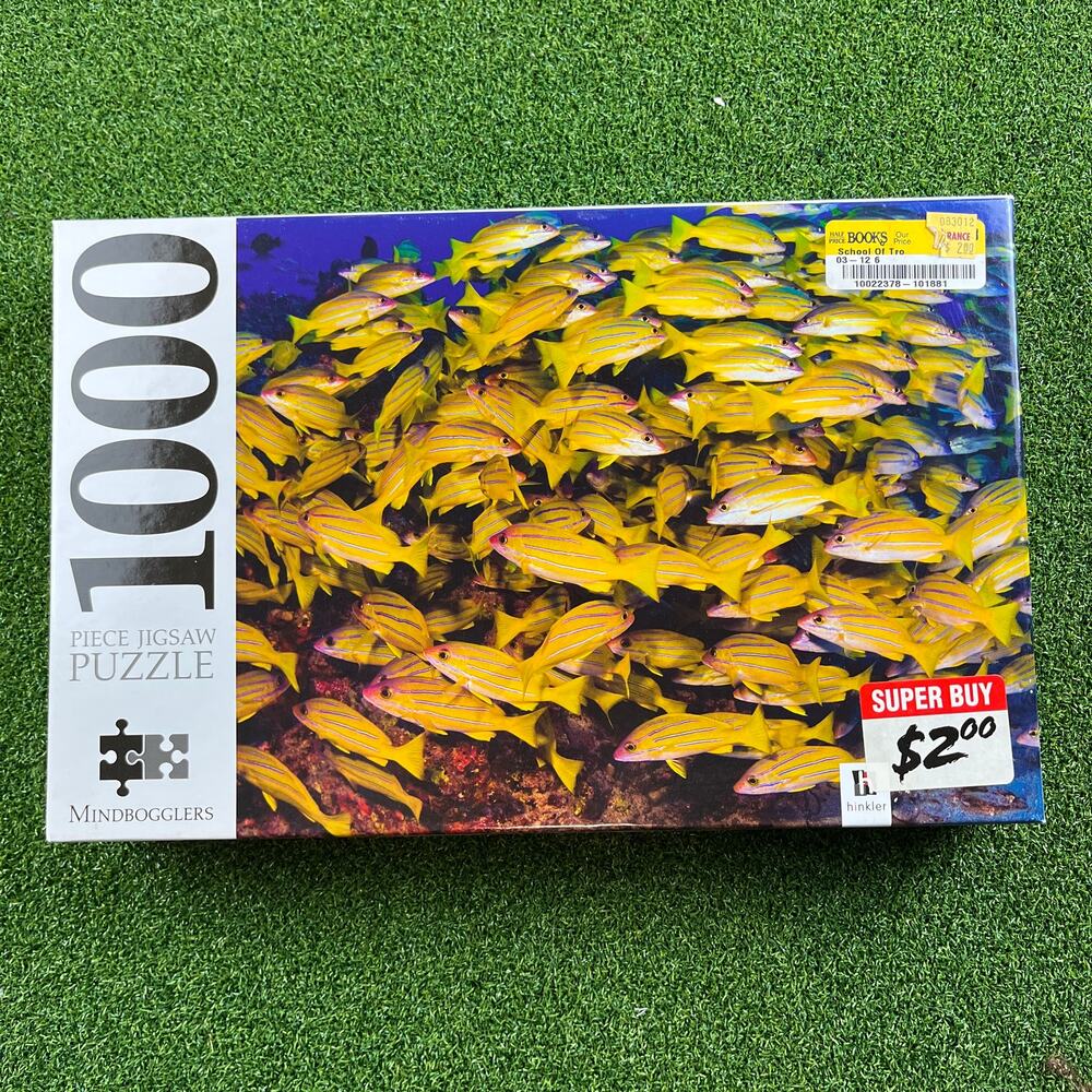 Mindbogglers Hinkler Tropical Fish 1000 Piece Jigsaw Puzzle